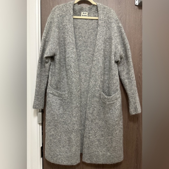 Acne Studios Raya Mohair Cardigan - Picture 4 of 8